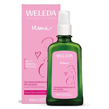 Ulei de corp pentru sarcina Mama, 100 ml, Weleda