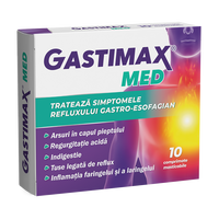Gastimax Med, 10 comprimate masticabile, Fiterman