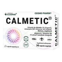 Calmetic, 30 capsule vegetale, Cosmopharm