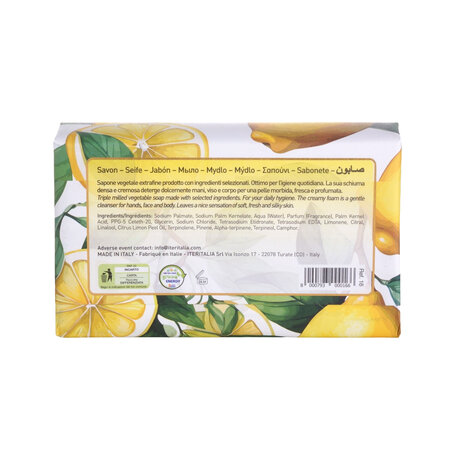 Sapun vegetal cu lamaie, 200 g, Iteritalia 748291