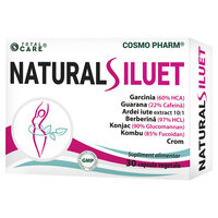 Natural Siluet, 30 capsule vegetale, Cosmopharm