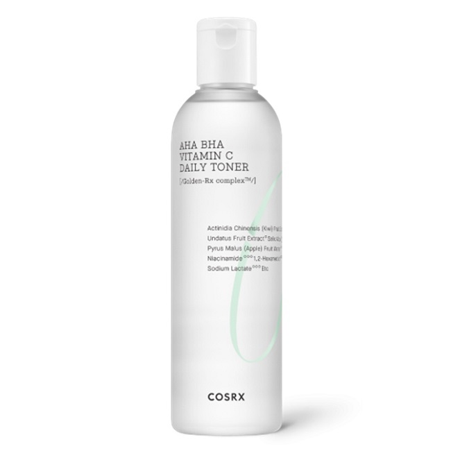 Toner revitalizant cu AHA, BHA si Vitamina C, Daily Toner, 280 ml, COSRX 