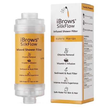 Filtru de dus SilkFlow Sunny Mango, 1 bucata, iBrows