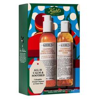 Set Gel de curatare Deep Cleasing 230 ml + Toner cu extract de plante 250 ml Calendula Duo, Kiehl's