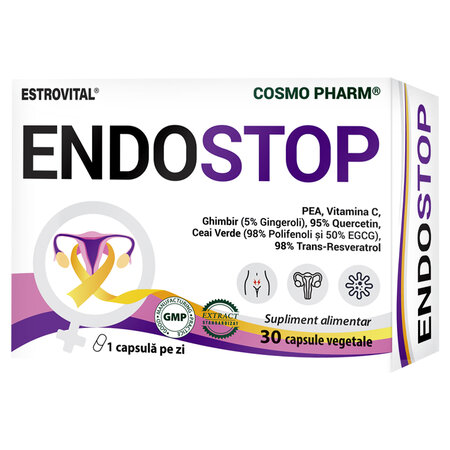 Estrovital Endostop, 30 capsule vegetale, Cosmopharm