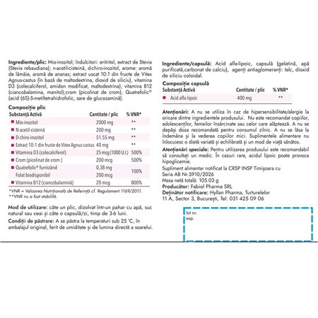 Femetria, 30 plicuri+30 capsule, Hyllan 750767
