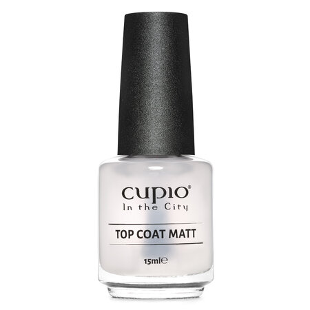 Top Coat Matt In The City, 15 ml, Cupio