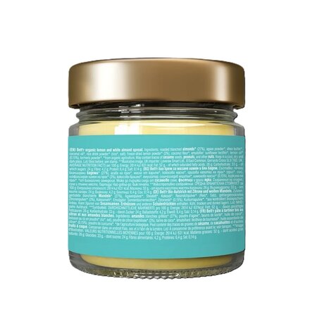 Crema tartinabila cu lamaie si migdale albe ecologica, 200 g, Bettr 748811