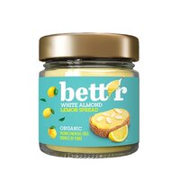 Crema tartinabila cu lamaie si migdale albe ecologica, 200 g, Bettr