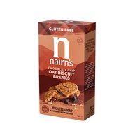 Biscuiti fara gluten din ovaz integral cu bucati de ciocolata, 160 g, Nairns