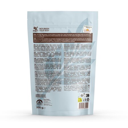 Fulgi de sare de mare, 200 g, Dragon Superfoods 749253