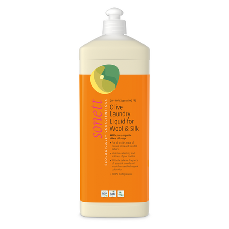 Detergent lichid ecologic pentru lana, matase si textile delicate, 1000 ml, Sonett