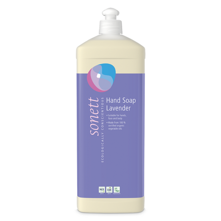 Sapun lichid pentru maini cu lavanda, 1000 ml, Sonett