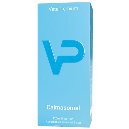 Supliment liposomal pentru starea de calm a cainilor Calmasomal, 120 ml, VetaPremium 749023