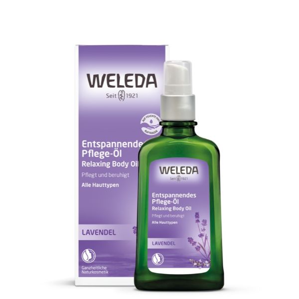 Ulei relaxant de lavanda, 100 ml, Weleda