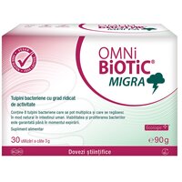 Omnibiotic Migra, 30 plicuri, Institut AllergoSan