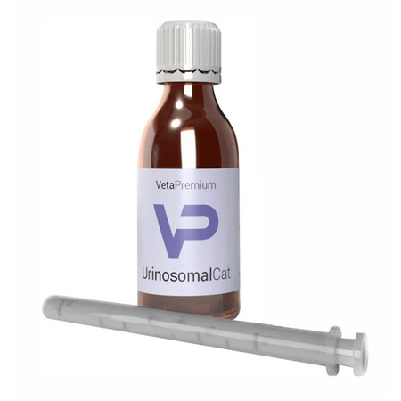 Supliment liposomal pentru sustinerea sistemului urinar la pisici Urinosomal Cat, 120 ml, VetaPremium 749096