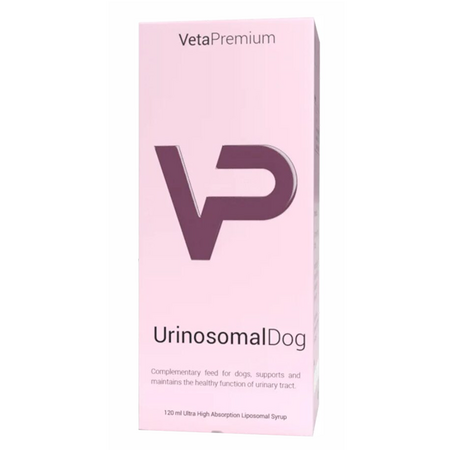 Supliment liposomal pentru sustinerea sistemului urinar la caini Urinosomal Dog, 120 ml, VetaPremium 749114