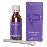 Supliment liposomal pentru sustinerea sistemului urinar la caini si pisici Urinosomal Struvite, 120 ml, VetaPremium