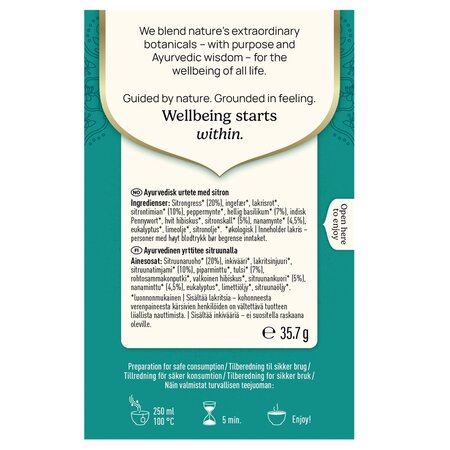 Ceai Bio Refresh&Focus, 17 plicuri, Yogi Tea 750150