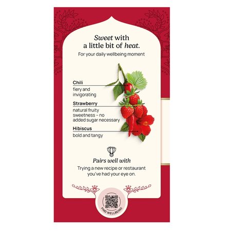 Ceai Bio Spicy Strawberry, 17 plicuri, Yogi Tea 750147