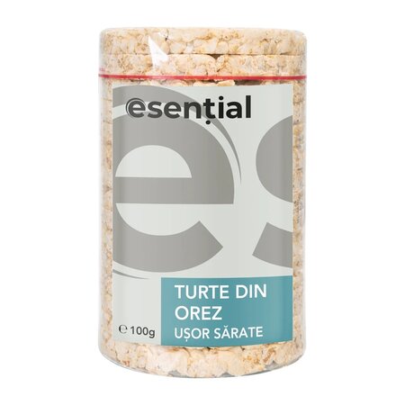 Turte din orez, 100 g, Esential