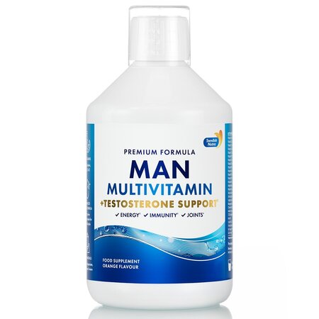 Multivitamine pentru barbati, 500 ml, Swedish Nutra
