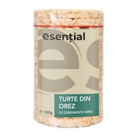 Turte din orez cu condimente verzi, 100 g, Esential