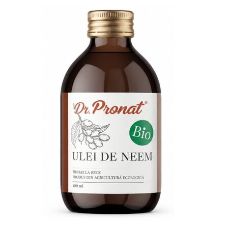 Ulei bio de Neem, 100 ml, Pronat