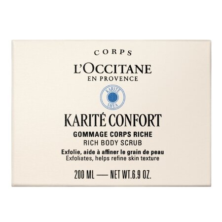Exfoliant pentru corp cu unt de shea, 200 ml, L'Occitane 749367