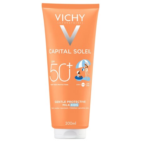 Lotiune cu protectie solara SPF 50+ pentru copii Capital Soleil, 300 ml, Vichy