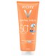 Lotiune cu protectie solara SPF 50+ pentru copii Capital Soleil, 300 ml, Vichy 752047