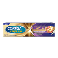 Crema adeziva pentru proteze dentare Corega Ultimate scut pentru alimente, 40g, Haleon