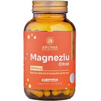 Magneziu Citrat, 1200 mg, 90 capsule, Aronia Charlottenburg