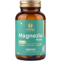 Magneziu Malat, 1000 mg, 30 capsule, Aronia Charlottenburg