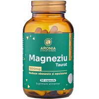 Magneziu Taurat, 1000 mg, 90 capsule, Aronia Charlottenburg