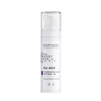 Ser de fata iluminator cu acid tranexamic, peptide + B3 Re:AGE, 30 ml, Biotrade