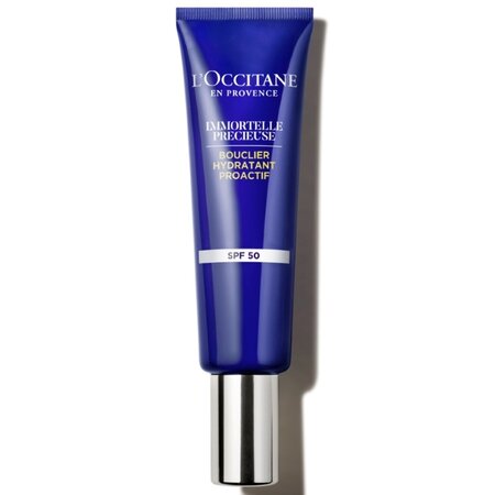 Crema hidratanta cu protectie solara SPF 50 Immortelle Precious, 30 ml, L'Occitane