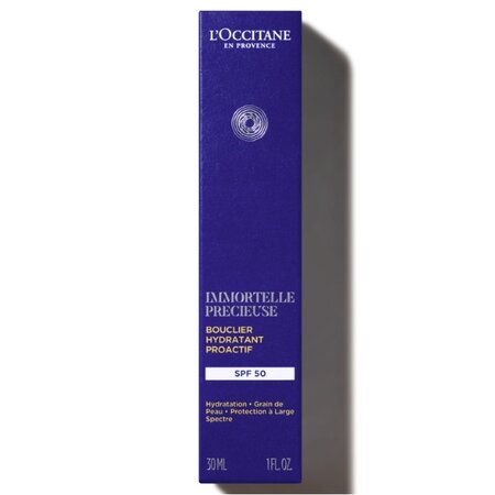 Crema hidratanta cu protectie solara SPF 50 Immortelle Precious, 30 ml, L'Occitane 749485