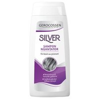 Sampon nuantator pentru par blond sau grizonant Silver Reflex, 275 ml, Gerocossen
