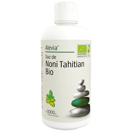 Suc de Noni Tahitian Bio, 1000 ml, Alevia