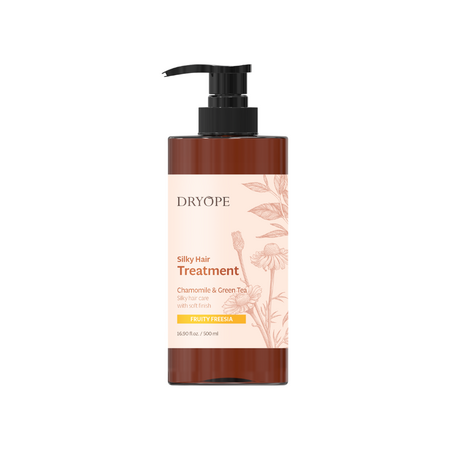 Masca pentru par uscat si deteriorat Fruity Freesia Silky Hair Treatment, 500 ml, Dryope