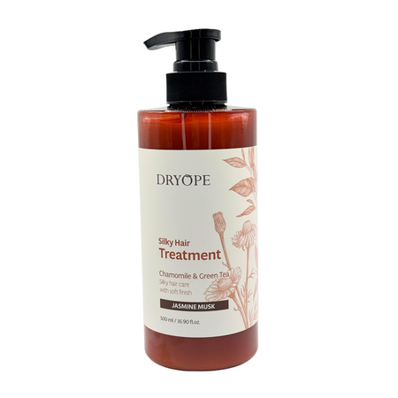 Masca pentru par uscat si deteriorat Jasmine Musk Silky Hair Treatment, 500 ml, Dryope 749600