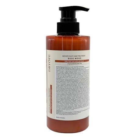 Masca pentru par uscat si deteriorat Rose Wood Silky Hair Mask, 500 ml, Dryope 749606