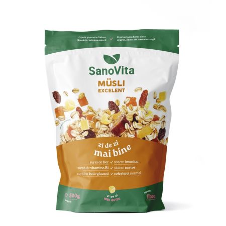 Musli Excelent, 500 g, Sanovita