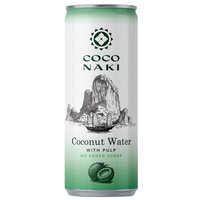 Apa de cocos cu pulpa, 320 ml, Coconaki