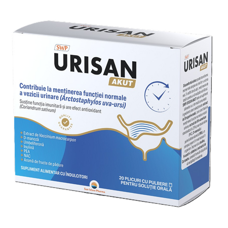 Urisan Akut, 20 plicuri, Sun Wave Pharma 749708