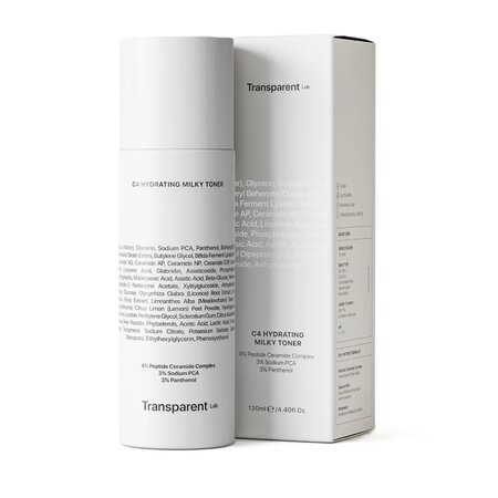 Toner facial hidratant Hydrating Milky Toner, 130 ml, Transparent Lab