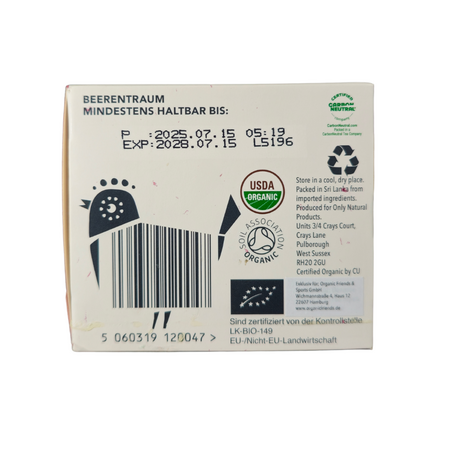 Ceai Bio de fructe Very Berry, 15 plicuri, Higher Living 749791