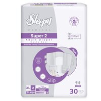 Scutece pentru adulti Medical Super 2, marimea XL (110-170 cm), 30 bucati, Sleepy
